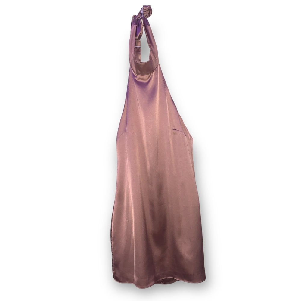 Lulu’s satin style mini dress